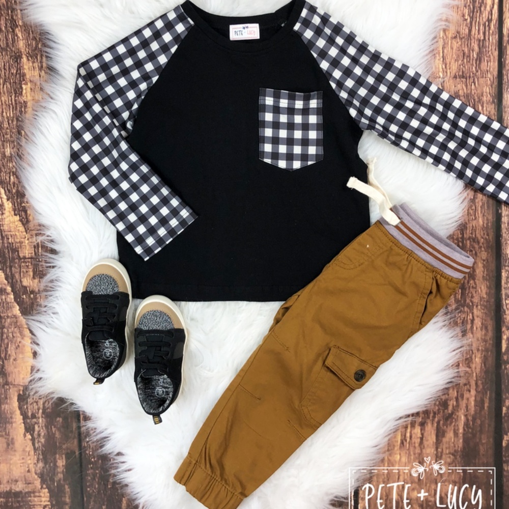Buffalo Check Boy Shirt